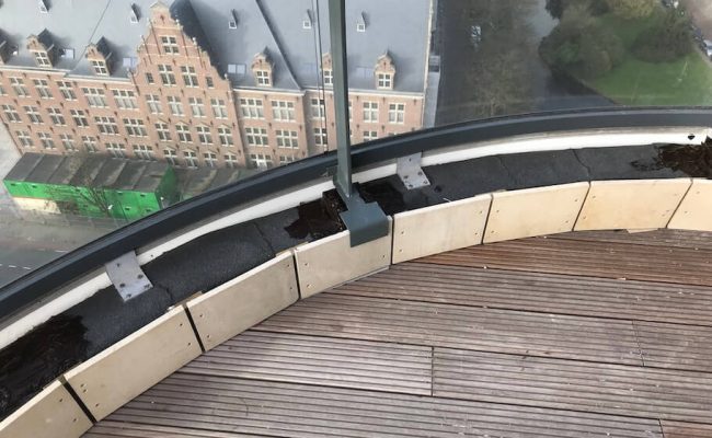 Balkon afdichting vloeibaar rubber