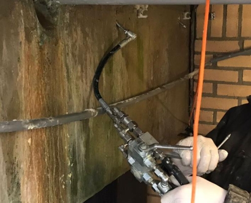 Injectie-technieken voor waterafdichtingen
