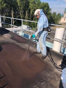 Liquid rubber dak renovatie